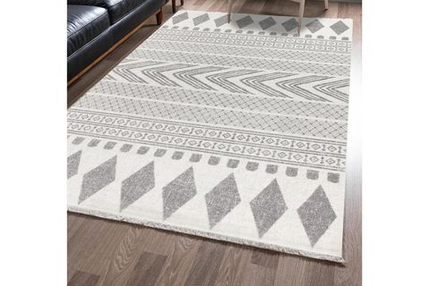 MARKAEV KİLİM, ÇİZGİLİ, GRİ, 60X120