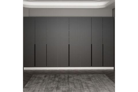 KALE 210 CM 8 KAPAKLI 4B RAF PORTMANTO, BYZ MBR ÇİZGİLİ ANT