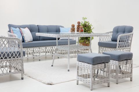 PALMA RATTAN ÜÇLÜ OTURMA GRUBU