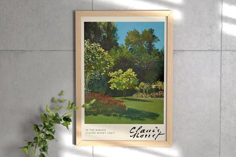 CLAUDE MONET I ÜÇLÜ ÇERÇEVELİ TABLO