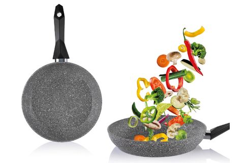 SCHAFER CORY 2Lİ TENCERE TAVA SETİ, GRANİT KAPLAMA, 26 CM