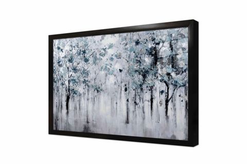 SOYUT ORMAN MANZARASI CAM TABLO, ÇERÇEVESİZ, 50X70, C02000046