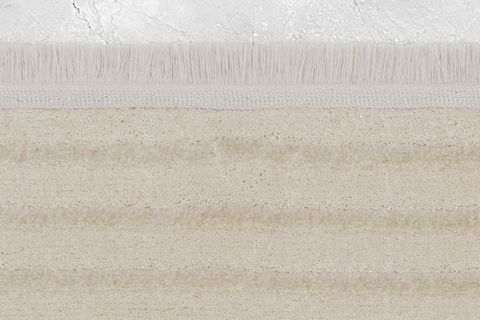 KANYON BUKLELİ MAKİNA HALISI, BEYAZ, 100X300, 4903A