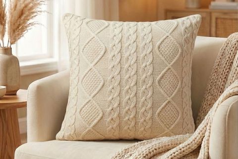 TRİKO PAMUK KIRLENT KILIFI, BEJ