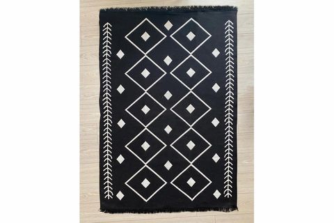 COTTON KİLİM 05, GRİ, 80X150