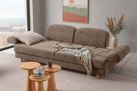 ATHENS YATAKLI SANDIKLI ÜÇLÜ KOLTUK, KAHVERENGİ