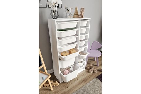 BABY DARLİNG XL DUO 16 SEPETLİ OYUNCAK DOLABI
