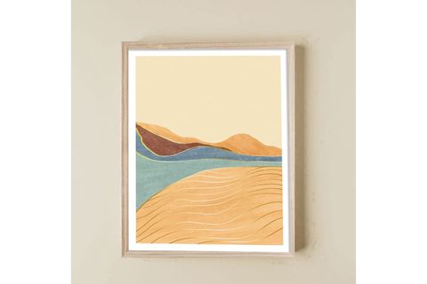 MUNİKA AHŞAP ÇERÇEVELİ İSKANDİNAV ÜÇLÜ TABLO SETİ, 21X30, 0128