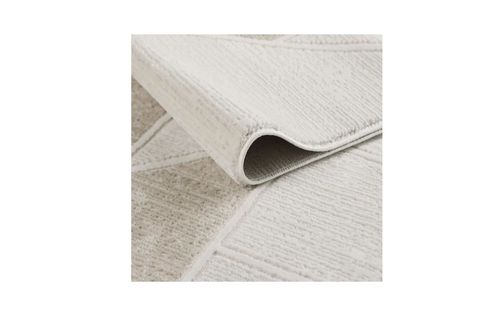 VERSAY MODERN DOKUMA KORİDOR KESME YOLLUK DOKUMA MAKİNE HALISI, KREM, 100X300, 0648B