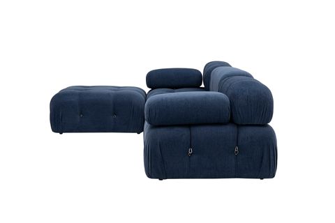 NEW BUBBLE MODULAR CORNER SOFA, NAVY, UK