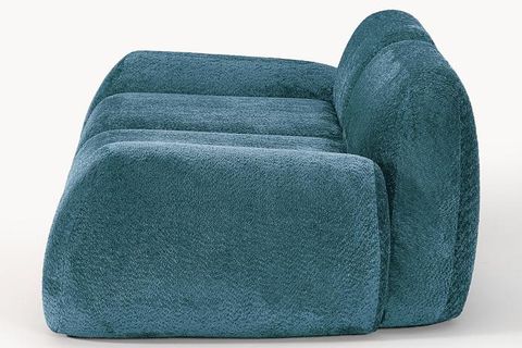 ROSE BUKLE MODÜLER İKİLİ KOLTUK, TURKUAZ