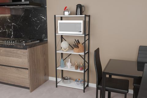 HUAN ANARION METAL MUTFAK RAFI, BEYAZ