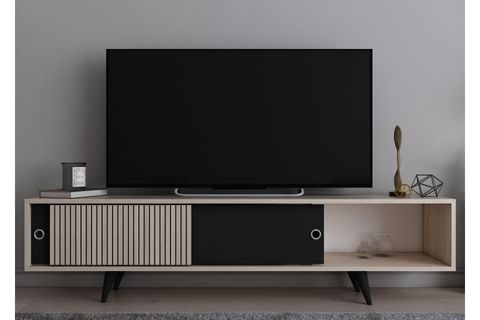 EVDEKİMODA ECRİN TV ÜNİTESİ, SİYAH