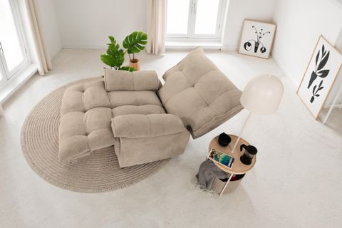 VIENNA ELEKTRİKLİ SALLANIR TV KOLTUĞU, KREM