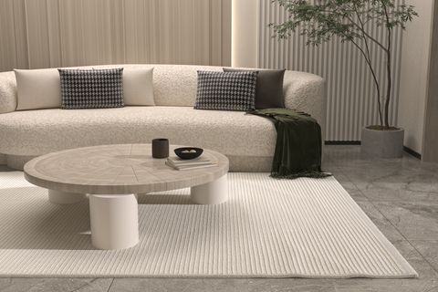 VETRİNA COOL MAKİNE HALISI 3601, YUMUŞAK DOKULU, KREM, 200X300