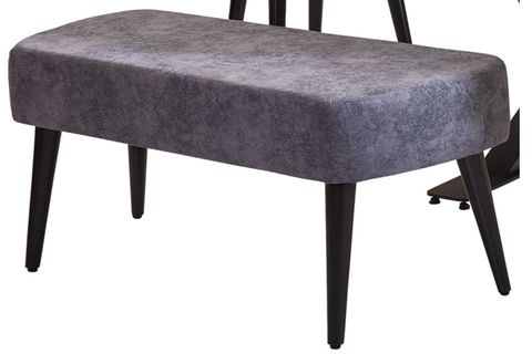 GREYLAND 2 SİYAH MERMER DESENLİ MUTFAK MASASI TAKIMI 130-190CM