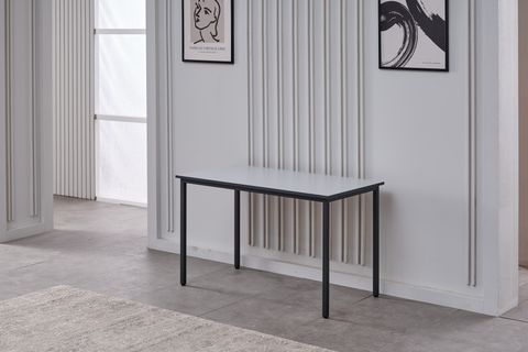 ARPELİA ÇALIŞMA MASASI, GRİ, 125 CM