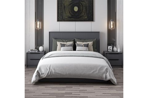 KALE LUXE BAZA BAŞLIK SETİ, ANTRASİT, 160X200