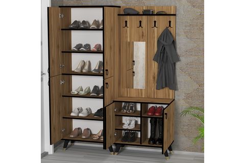 KALENDER DEKOR SONİA-5-4-SN04 AYAKKABILIK VESTİYER PORTMANTO