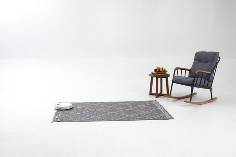 4K INFİNİTY COLLECTİON MODERN MAKİNE HALISI 02, GREY, 80X150 CM