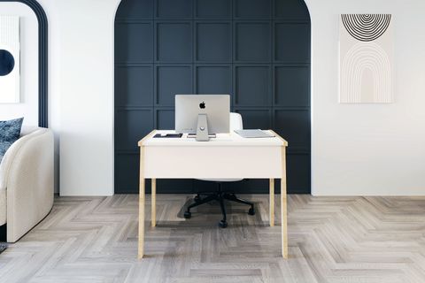 LAGOMOOD ZENİTH ÇALIŞMA MASASI BEYAZ, 90 CM