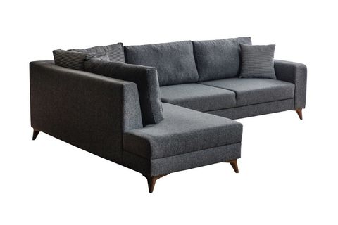 ÇINAR KÖŞE KOLTUK, PLASTİK AYAK, SAĞ KÖŞE, KUMAŞ DEĞİŞİMLİ