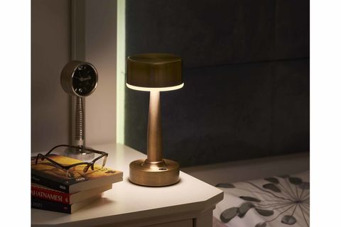 AVONNI LED MASA LAMBASI, METAL, ESKİTME KAPLAMA, 64005-E