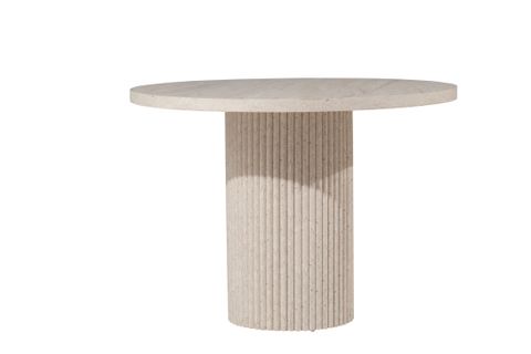 MİLANO TRAVERTEN BASKI YEMEK MASASI