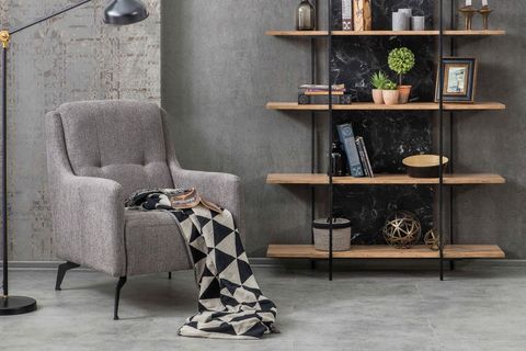 LOFT GALA KOLTUK TAKIMI, GRİ, SİYAH AYAK