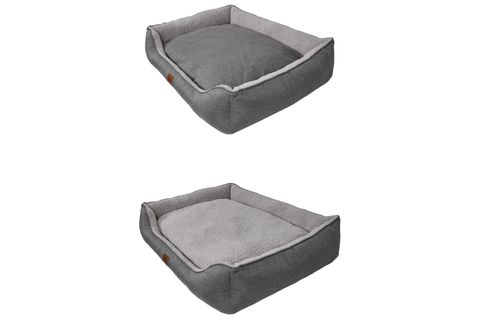 ZEUS KÖPEK YATAĞI K.GRİ GRİ XL BEDEN 75X95X22