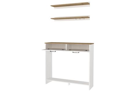 SOLANA PETEK ÜSTÜ DRESUAR, KAHVE KÖŞESİ, 110 CM