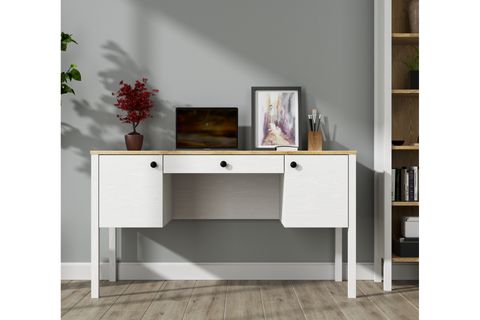 LUMERA ÇALIŞMA MASASI, 2 KAPAK 1 ÇEKMECELİ