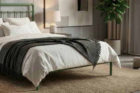 ODİN S METAL KARYOLA, YEŞİL 160X200