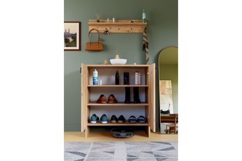 KABİ İKİ KAPAKLI ÇOK AMAÇLI DOLAP, ÇAM