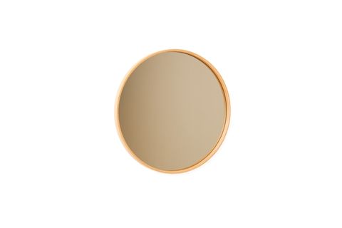 CİRCLE DUVAR AYNASI, MEŞE, 60 CM
