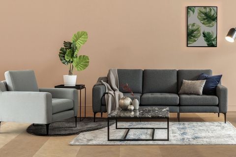 NORMOD ANTRASİT GRİ KOLTUK TAKIMI