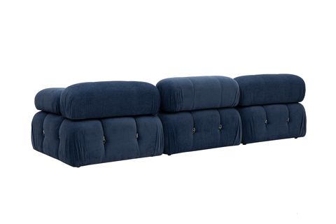 NEW BUBBLE MODULAR CORNER SOFA, NAVY, UK