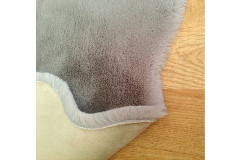 TAPPETO REX TAVŞANI POSTU, GRİ, 75X100