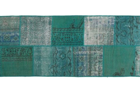 ESTER EL DOKUMA HALI YEŞİL