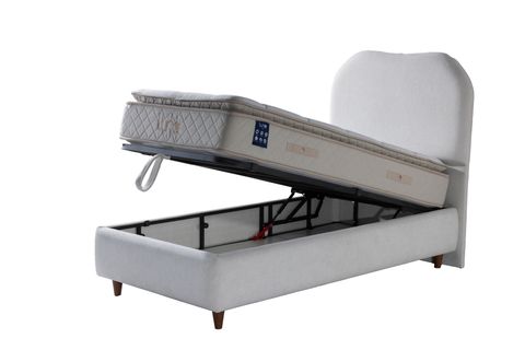 LUNA TREND BAZA VE BAŞLIK SETİ, KREM, 90X200