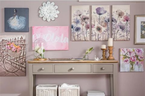 MENDOZA MASİF DRESUAR, GRİ