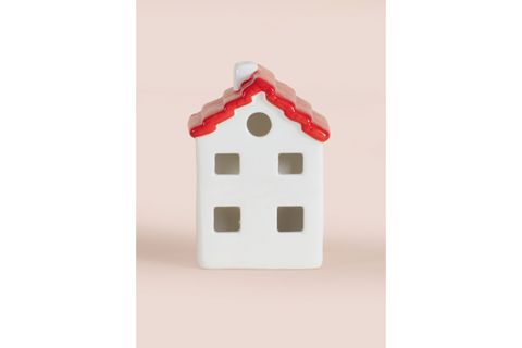 THE MİA DEKORATİF LED IŞIKLI EV BİBLO, 8X6X12 CM