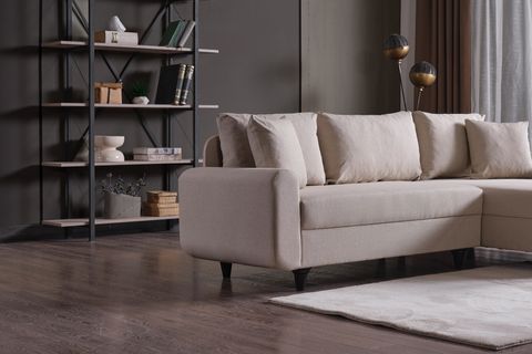 KAGU CORNER FLAVİA KÖŞE KOLTUK, KREM