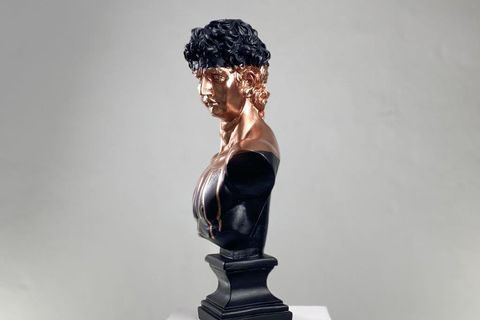 DAVID BITTER CHROME POP ART DEKORATİF ROMA YUNAN HEYKELLERİ