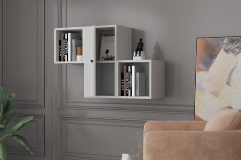 AYDIN KİTAPLIKLI RAF, DVR-1034-Ç