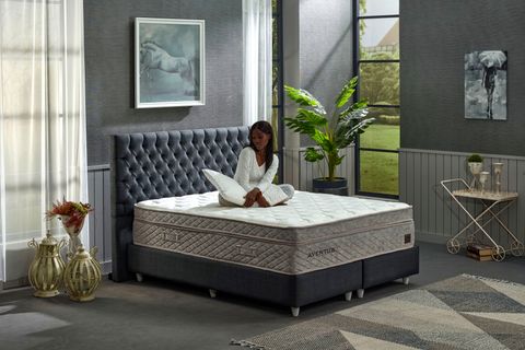 PUUF SLEEP AVENTUS AT KILI DEVE YÜNÜ LATEKS ÇİFT KİŞİLİK YATAK, 150X200