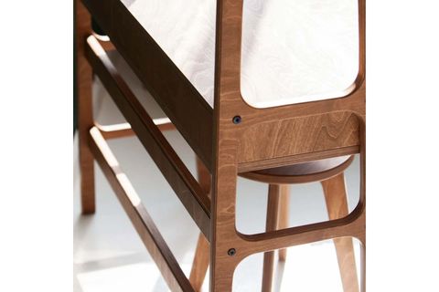WOODESK BRİSA AHŞAP ÇALIŞMA MASASI, TİK RENK