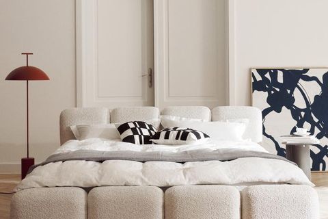 SİA BAZA BAŞLIK SETİ, BEYAZ, 180X200