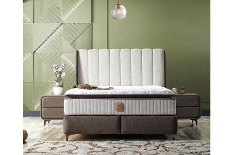 DİAMOND BAZA BAŞLIK YATAK SETİ, 160X200