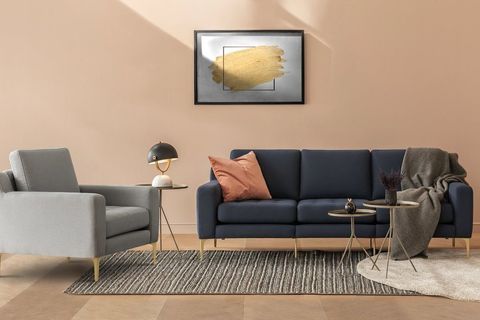 NORMOD LACİVERT GRİ KOLTUK TAKIMI